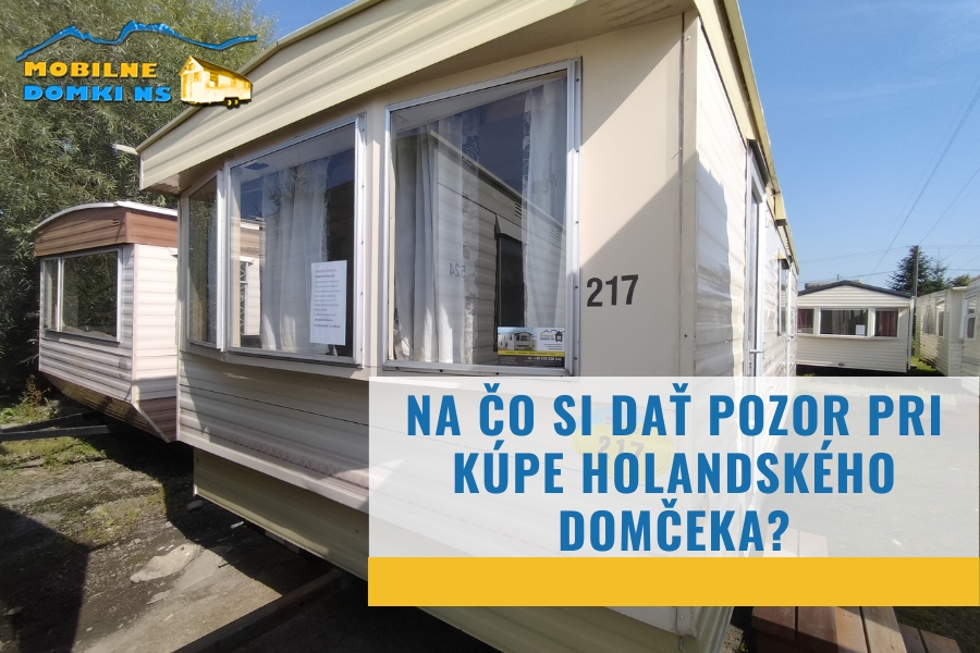 Kupno holenderského domčeka – na čo si dať pozor